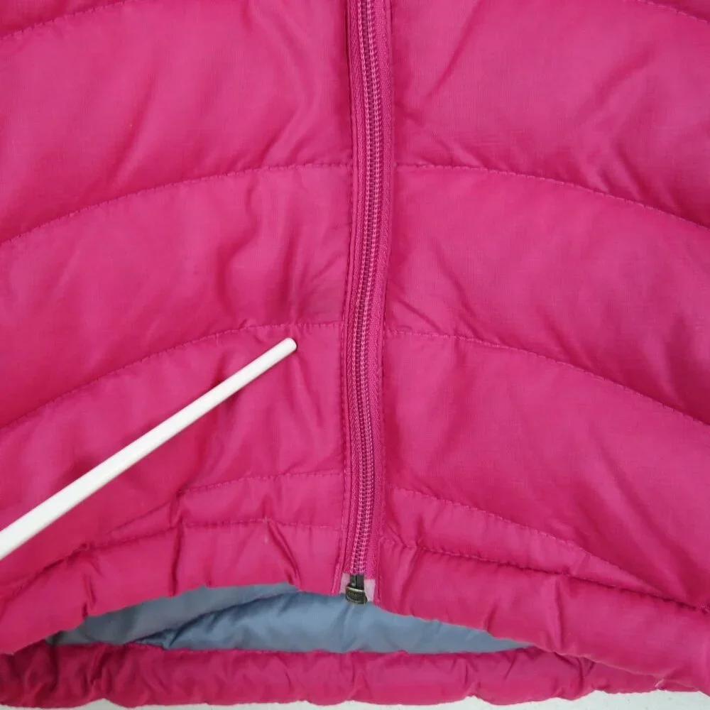 PATAGONIA Women's Cherry Red Down Sweater Puffer Jacket Size XS Lightweight